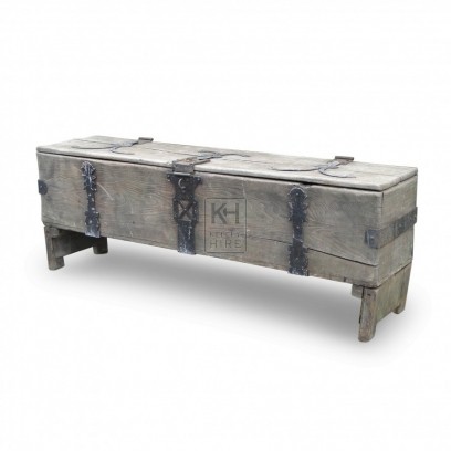 Large Narrow Coffer Chest