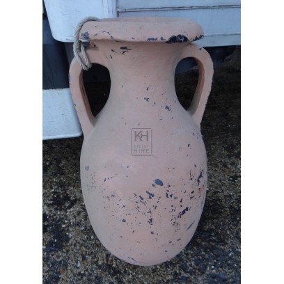 2 handle rounded bottom amphora