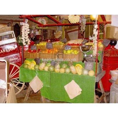 Fruit & Vegetable Market Stall Dressing