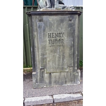 Large Henry VII Statue On Plinth