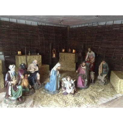 Nativity Scene Half Life Size Set