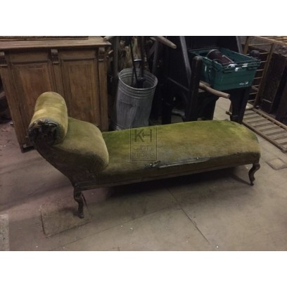 Worn Period Chaise Lounge