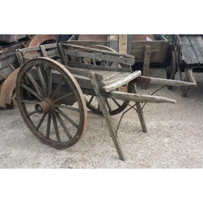 2-wheel Slatted Farm Cart