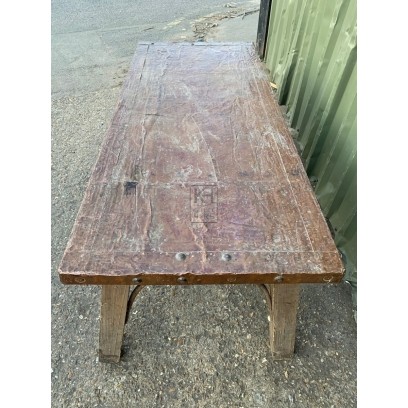 Rectangle Copper Top Table