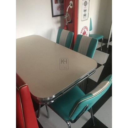 Turquoise American Diner Chair
