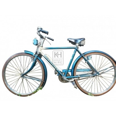 period blue childs bicycle