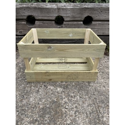 New Timber Fruit Crate