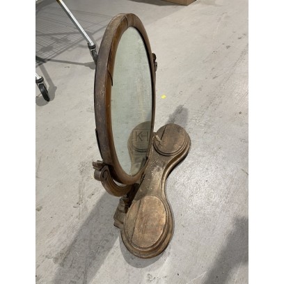 Ornate Oval Dresser Mirror