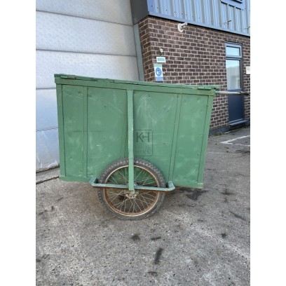 Modern Green Bin Cart