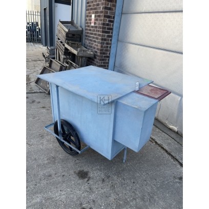 Blue Street Vendor Cart