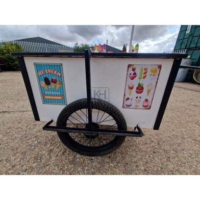 Ice cream vendor cart