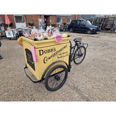 Ice cream confectionary bicycle