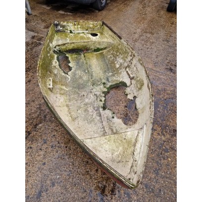 Weathered And Broken Sailing Boat