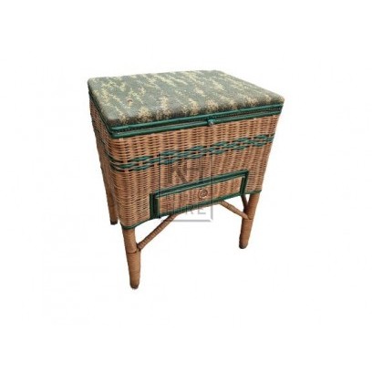 Sewing basket stool