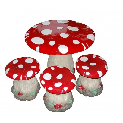 Toadstool Table And Chairs Set