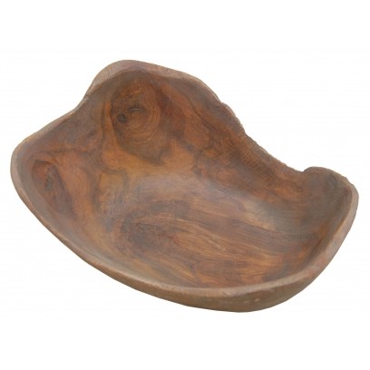 Curved Mishapen Wooden Bowls