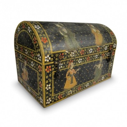 Small Decorated Box Chest