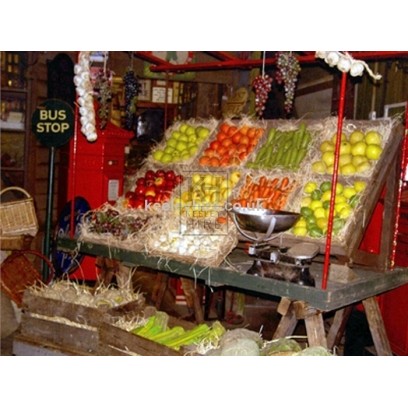 Fruit & Vegetable Market Stall Dressing
