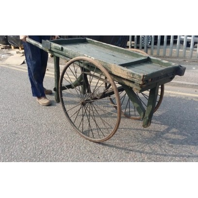 Medium Flat Cart With Rubber Tyres