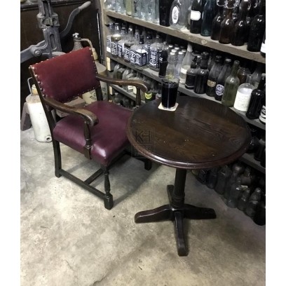 Period studded pub chair