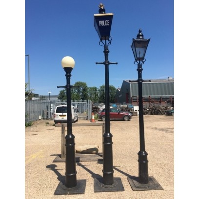 8ft High Cannon Lamppost